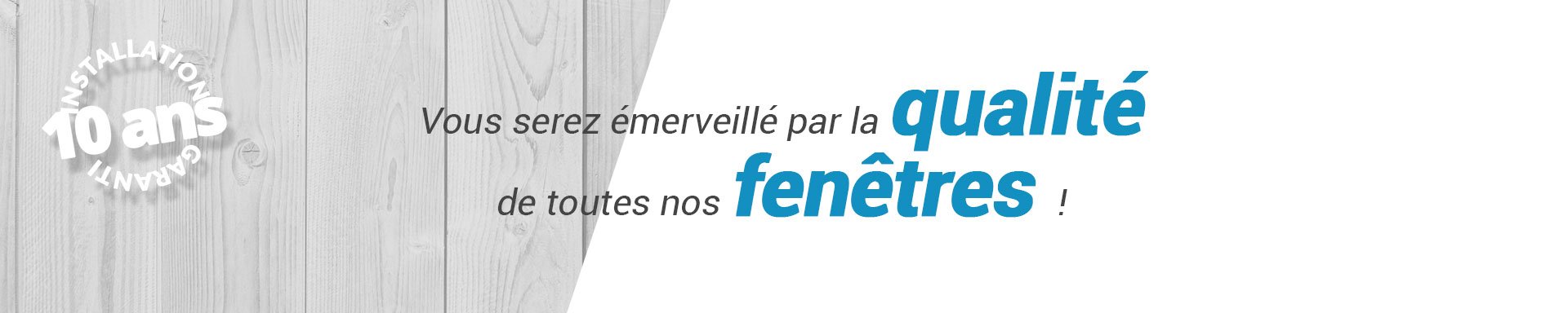 Installation de Fenêtres