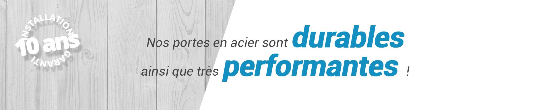 Installation Portes en Acier